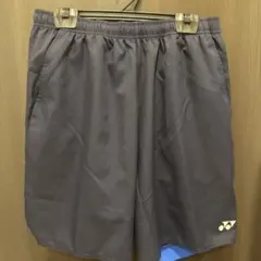 YONEX VERSICOOL グレー/ブルー パンツ Lサイズ
