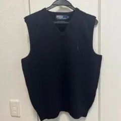 Polo by Ralph Lauren ニットベスト S ネイビー