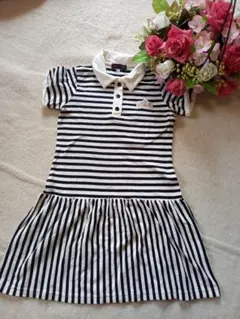KIDS女の子♡ボーダーワンピース♡140cm