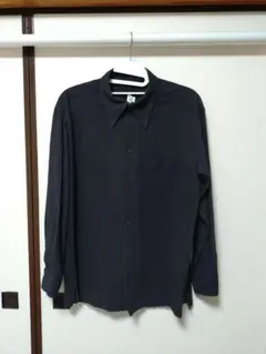 MEN'S TENORAS ブラックストライプシャツのサムネイル