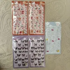 サンリオ　キャラクターシール 5枚セット