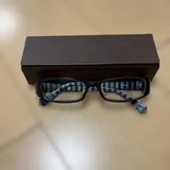 桃*郎様 JINS ストライプデザイン メガネ ケース付き