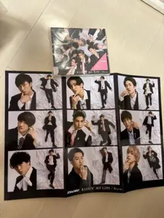 Snow Man KISSIN' MY LIPS 初回盤Aメーカー特典付き