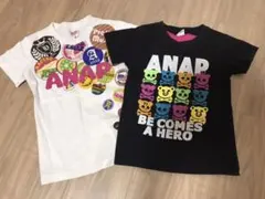 ANAPシャツ2枚セット