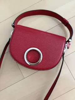 MAX&Co.　レッド ショルダーバッグのサムネイル