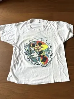 ヴィンテージ　ミッキー サーフィン Tシャツ ホワイトのサムネイル