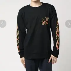 【美品】ANTI BALLISTIC 長袖シャツ ファイヤーパターン Lのサムネイル