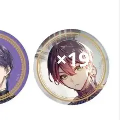 剣持刀也 トランプモチーフグッズ ROF-MAO 箔押し缶バッジセット トランプ