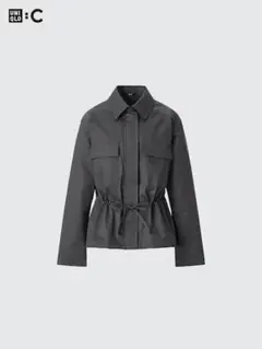 UNIQLO :C コットンブレンドドローストリングジャケット