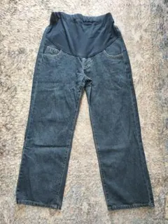 マタニティデニム マタニティワイドデニム