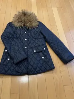 ファー付きアウター