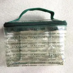 【L'OCCITANE 】クリアポーチ✴アメニティポーチ✴化粧ポーチ✴中古品