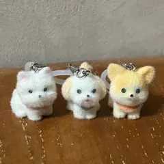 犬 マスコット チャーム 3点セット
