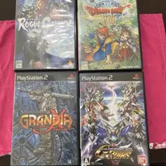 【人気ソフトあり！】プレイステーション2ソフト　4点セット！