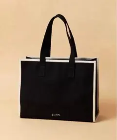 大容量 トートバッグ ブラック