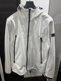 Calvin Klein フード付きマウンテンパーカー ホワイト