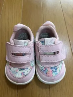 IFME イフミー ベビーシューズ 12.5cm ピンク 花柄 箱付き