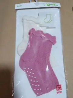 UNIQLOベビーソックス12〜15cm2足