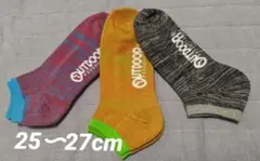 新品未使用 OUTDOOR メンズソックス 3足セット