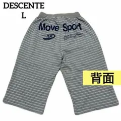 ⭐️DESCENTE MOVE SPORT スウェットハーフパンツ　L＊774のサムネイル