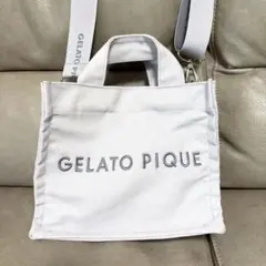 GELATO PIQUE グレー ショルダーバッグのサムネイル