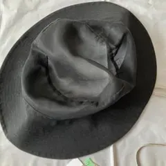 本日セール　chisaki チサキ帽子　pepla ハットブラック　美品のサムネイル
