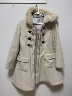 Apuweiser-riche ファー付きダッフルコート S - メルカリ