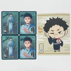 【岩泉一】 ハイキュー!! ポップアップ 夏祭り クリアカード 特典 青葉城西