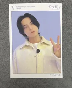 【ミンギュ】seventeen ファンクラブ carat カラモバ w会員