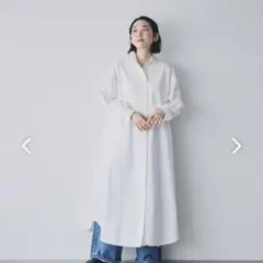 intoxic. トーマスマグパイ ロングシャツドレス ホワイト - メルカリ
