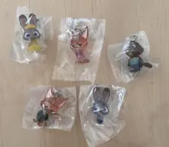コンプ　ズートピア2 めじるしアクセサリー　全５種セット