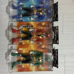 DXソフビフィギュア1.2 インブリスターゴーカイジャー3体セット