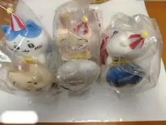 ちいかわらんど　ぴーぽぽぬいぐるみ　ちいかわ　ハチワレ　うさぎ　全3種セット