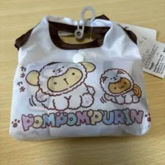 しまむら　ポムポムプリン　エコバッグ　ショッピングバッグ