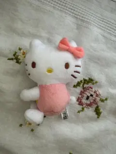サンリオキャラクターズ当たりくじ　ハローキティ ぬいぐるみ クリップマスコット