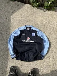 【希少ビンテージ】UMBRO×イングランド代表/ピステ/ドリルトップ/L