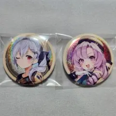 にじさんじ 缶バッジビスケット 葉加瀬冬雪 壱百満天原サロメ