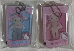 ハローキティ　クローゼットコレクション カスタムアクリルチャーム　2個セット