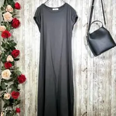 【マイストラーダ/Mystrada】半袖ワンピース ロング丈 22-11-10