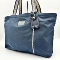 【TUMI】トゥミ バリスティックナイロン 30周年記念 トートバッグ ネイビーのサムネイル