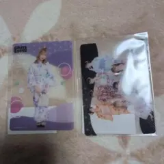 FRUITSZIPPER 仲川瑠夏 クリアトレカ 2枚セット