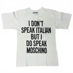 ジェレミースコット期 MOSCHINO モスキーノ 半袖 Tシャツ 白XSのサムネイル