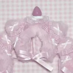 【いちごぱふぇねこちゃん】ちびぐるみ おすわりぬい服 おすわりぬい服 ぬい服 ちびぐるみ 11cm 赤 ねこちゃん｜Yahoo!フリマ