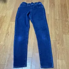 UNIQLO キッズ 長ズボン 140サイズ ダークブルー