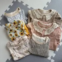 【まとめ売り】ベビー服 まとめ売り 6点セット　パジャマ　ロンパース