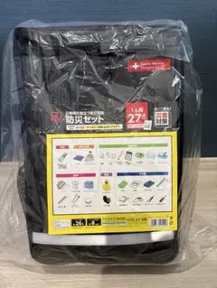 ★新品未使用★ 非常用持ち出し 防災リュック 27点 1人用 アイリスオーヤマ
