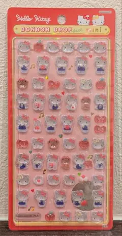 【正規品・新品・未開封】ハローキティ ボンボンドロップシールmini