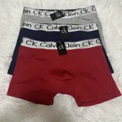 新品未使用 Calvin Klein ボクサーパンツ 3枚セット M