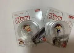 ペコちゃん　ポコちゃん　イヤホンジャック　2個セット　新品のサムネイル