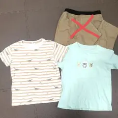 130cm 2枚セット 半袖Tシャツ　かわうそ　ポケモン